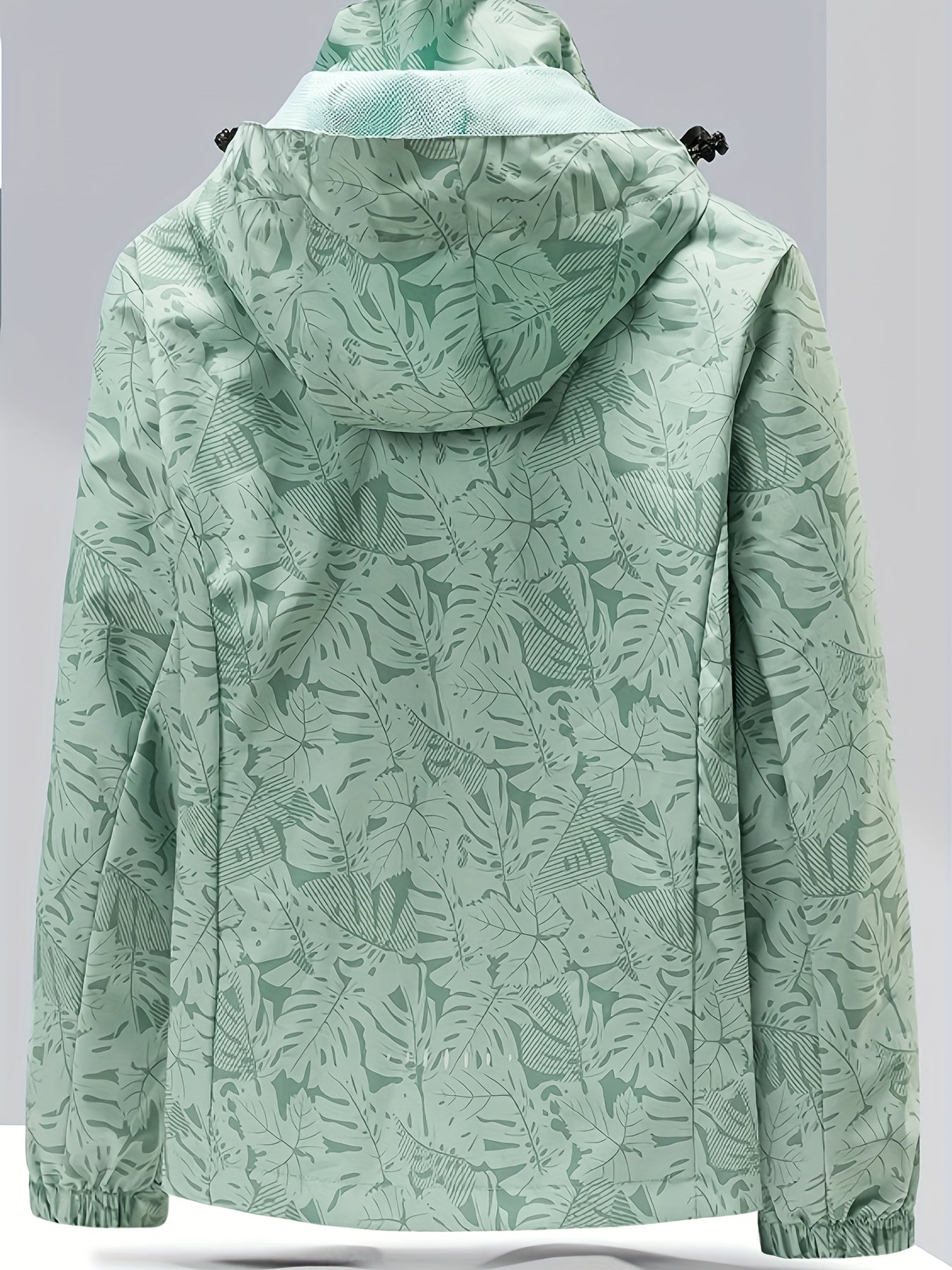 Jasmine | Winddichte Jacke mit Blattmuster