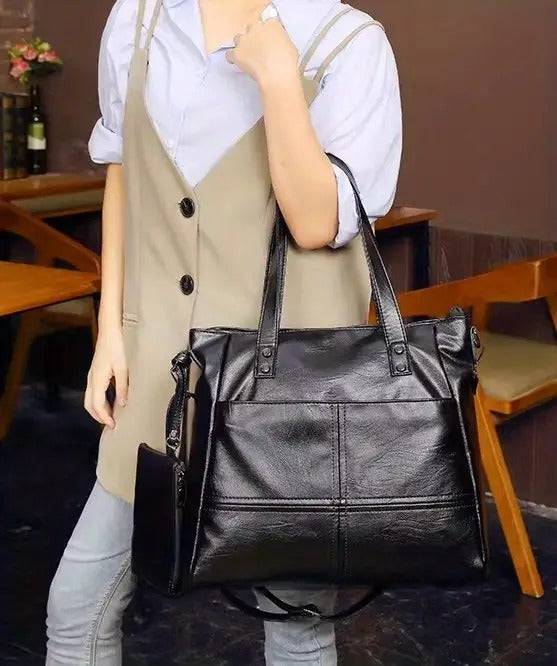 Keniana - Sac rétro en cuir végétal