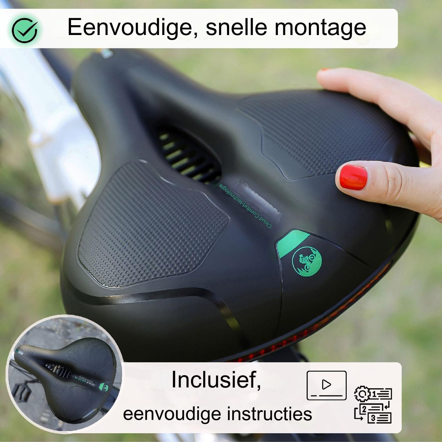 CloudComfort Max - Eindelijk een pijnvrije fietstocht