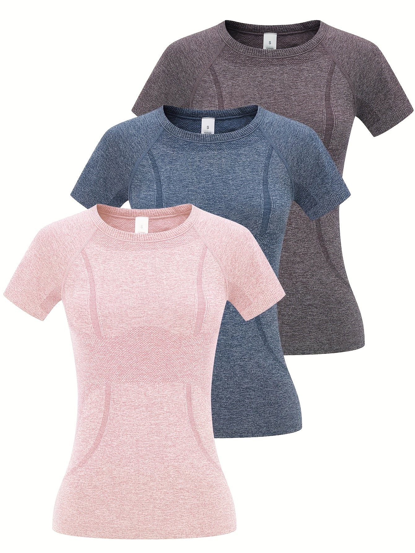 Dames sportshirts (set van 3)