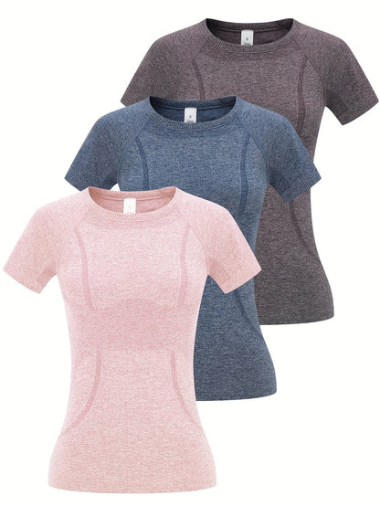 Dames sportshirts (set van 3)