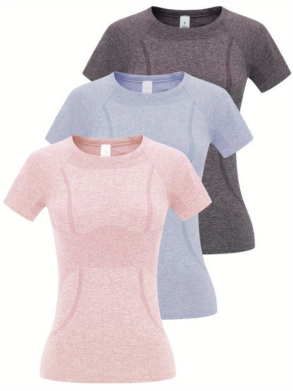 Dames sportshirts (set van 3)