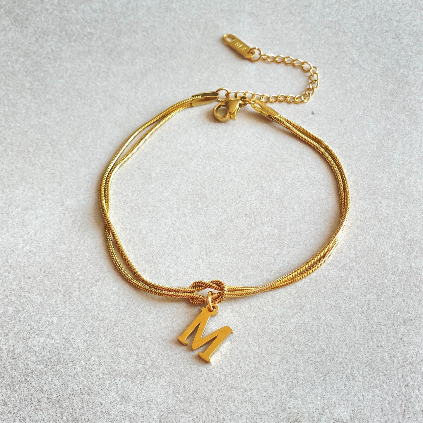 Initiële armband