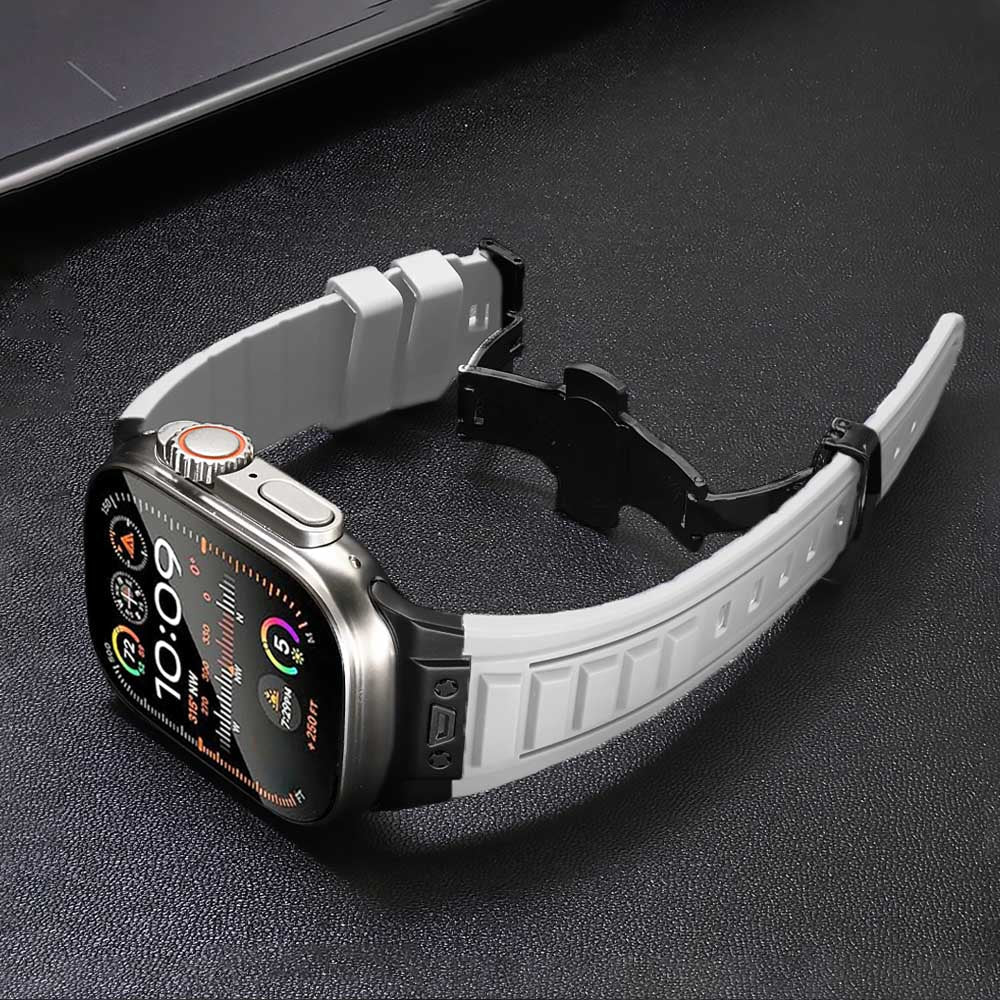 Pathfinder siliconen Apple Watch-bandje