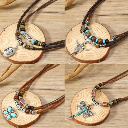 Vintage Boheemse Hanger Ketting