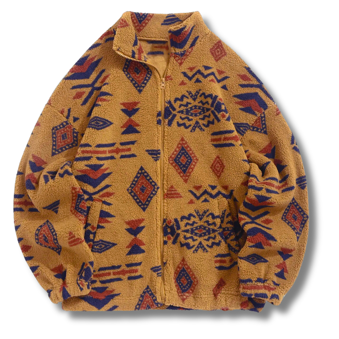 Aztec Trails Fleecejacke mit Reißverschluss