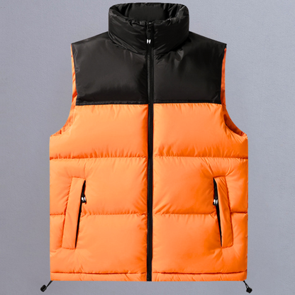 Moore Ärmellose Steppjacke
