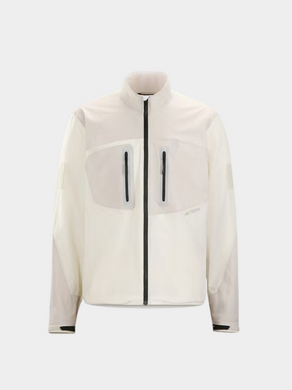 CampRope - Softshelljack met kleurblokken en UPF50+-bescherming voor heren
