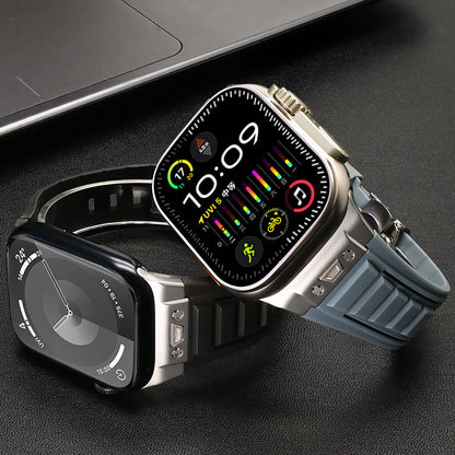 Pathfinder siliconen Apple Watch-bandje