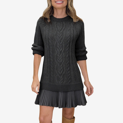Giselle™ – Kuscheliger Strickmantel mit elegantem Design