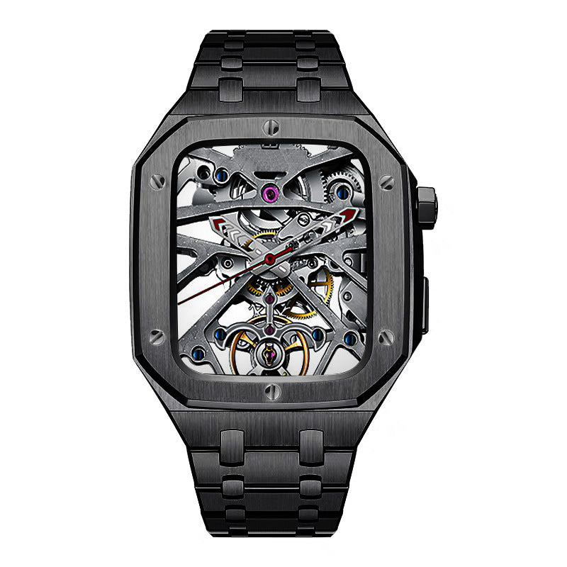 Luxe metalen horlogeband voor Apple Watch Series 44/45 mm