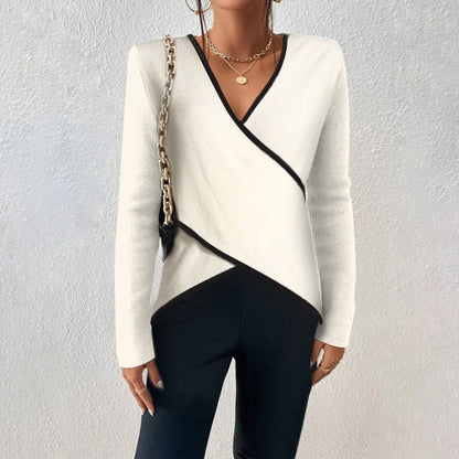 Savina™ - Elegante V-hals Top