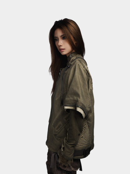 TrailLens – Unisex softshelljas met afritsbare mouwen