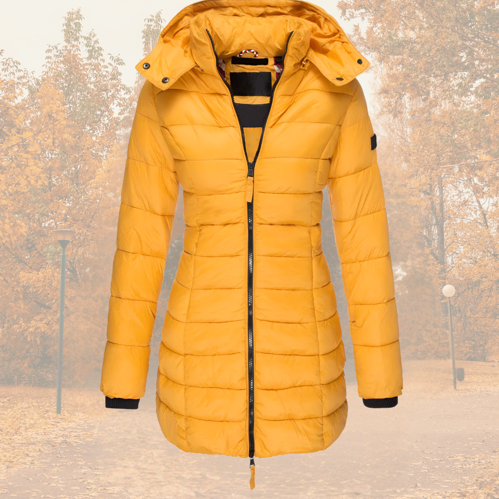 Camille | Elegante parka met warme voering