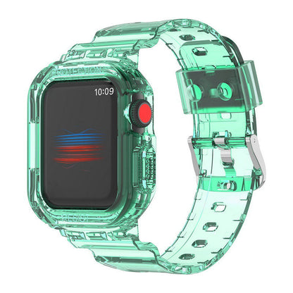 Luxe transparante band voor Apple Watch serie 41/45/49 mm