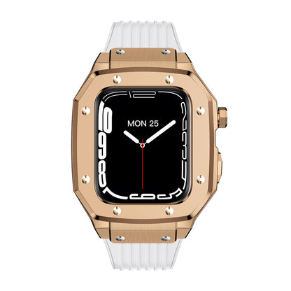 Luxuriöses Metallgehäuse-Armband für Apple Watch Serie