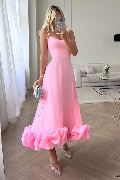 Ariana | Sierlijke Flowy Jurk
