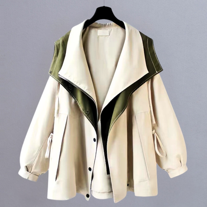 Sadie Zweifarbige Jacke