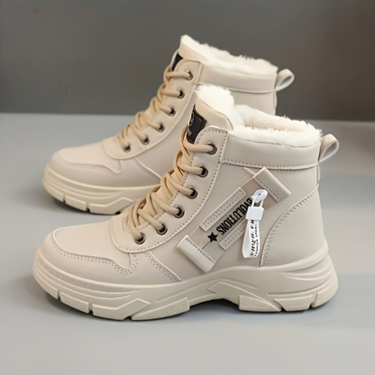 Victoria | warme Schnür-Winterstiefel