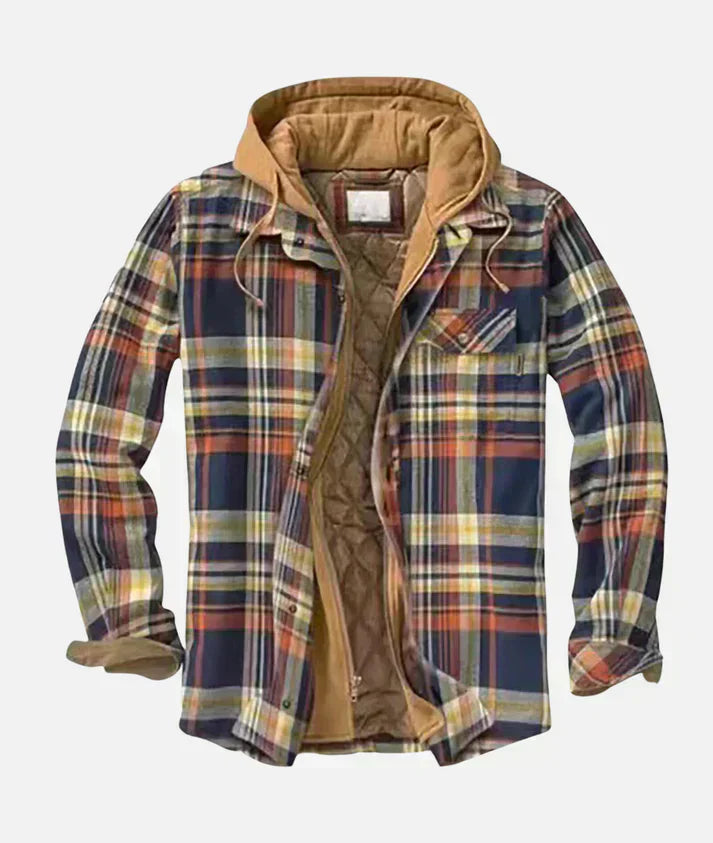 Alain – Patchwork-Karo-Jacke