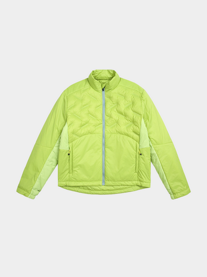 DryBench – Unisex Outdoor-Daunenjacke mit Kontrastkragen