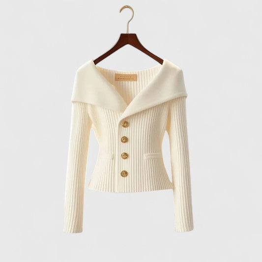 Gabrielle – Gestructureerd gebreid vest