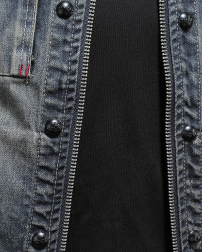 Premium-Denim-Jacke