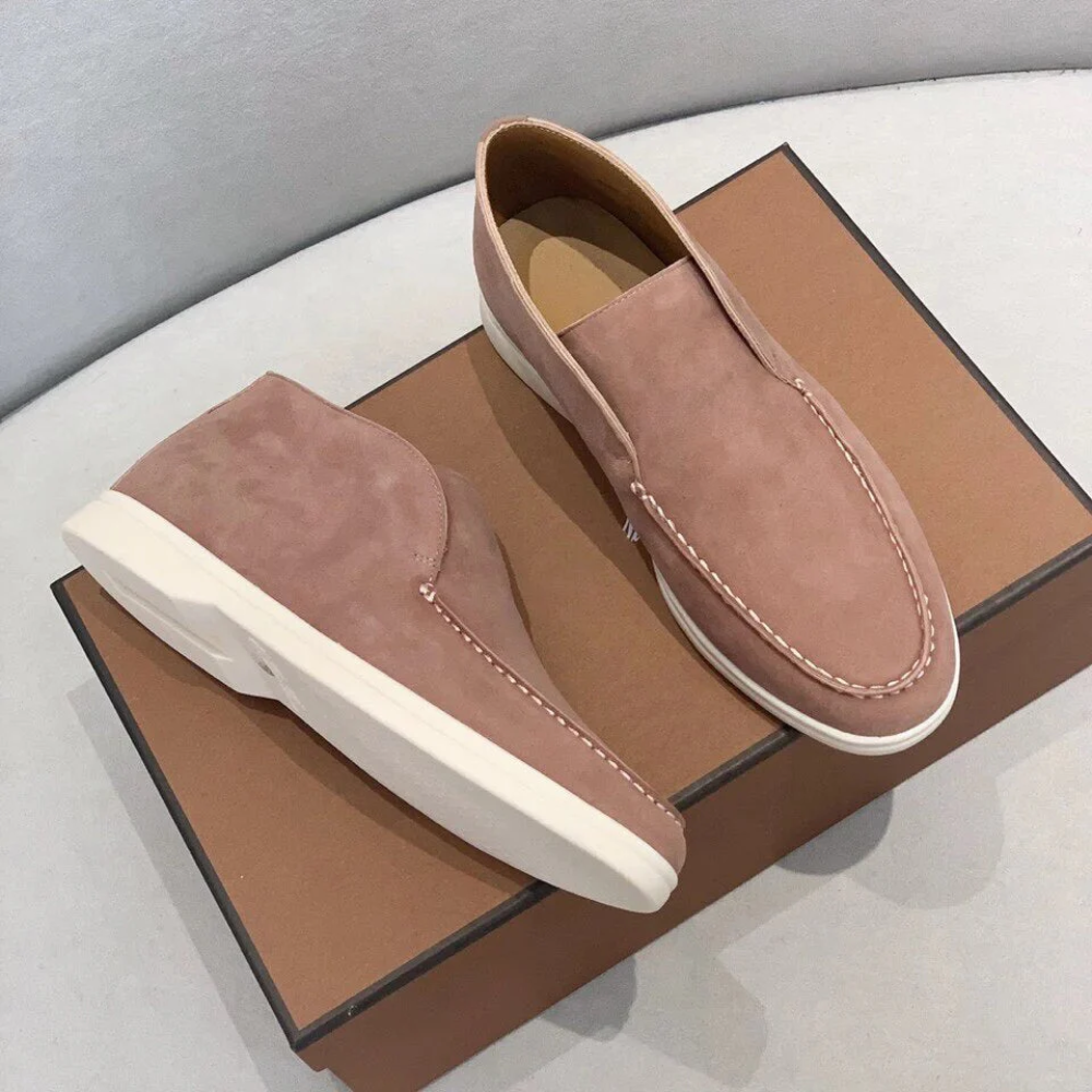 Casual suède loafers