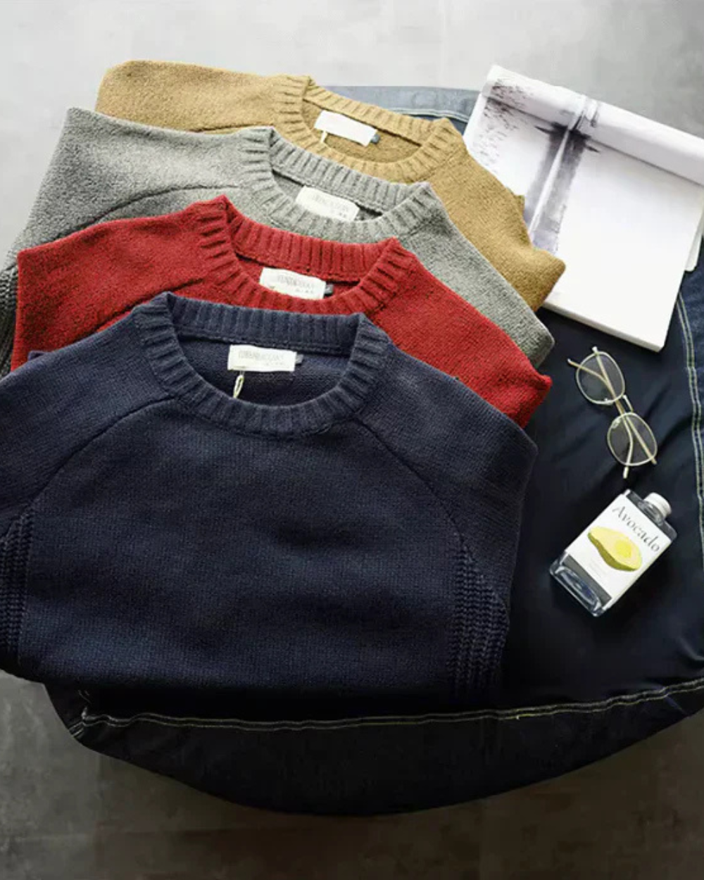 Lässiger Herrenpullover