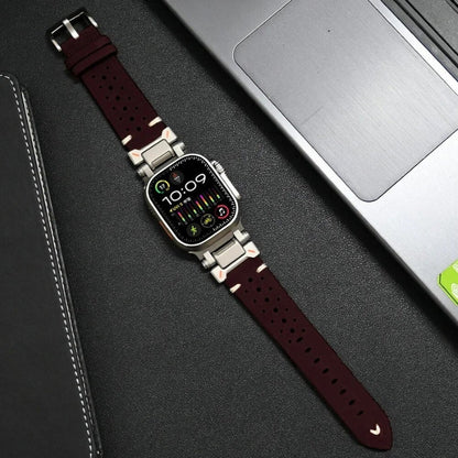 TitaniumTouch Leder Apple Watch Armband