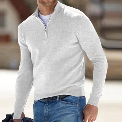 Miquel | Premium Zip-kraag-trui
