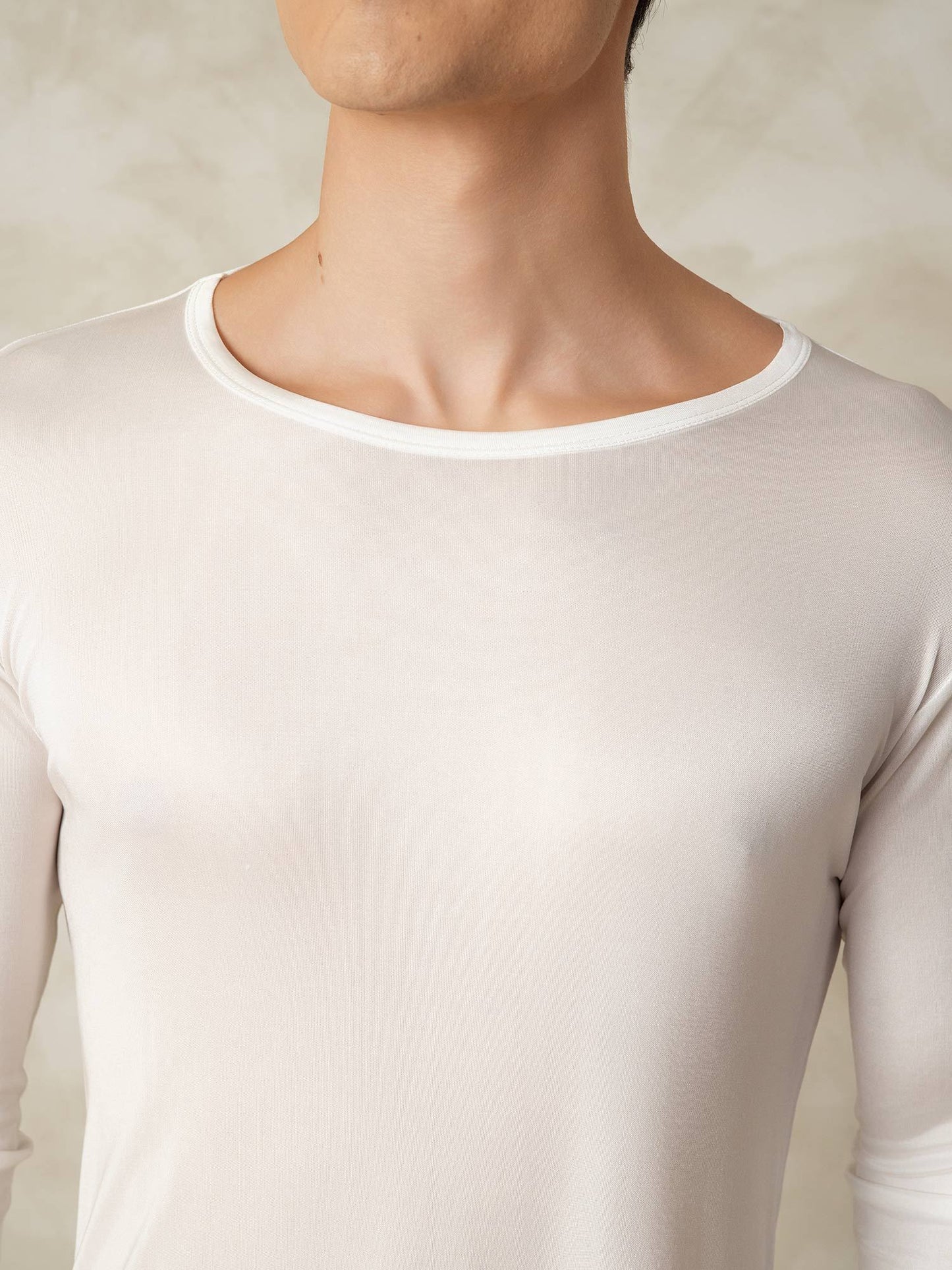 Sous-vêtements Longs À Manches Longues En Soie Pour Hommes
