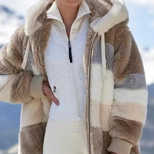Alexa | Winterjacke mit Kapuze und Reißverschluss