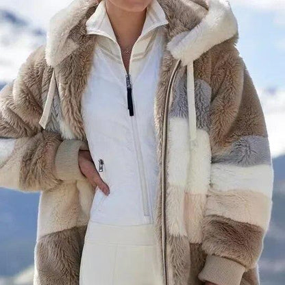 Alexa | Winterjacke mit Kapuze und Reißverschluss