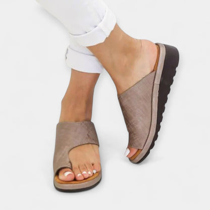 Leren sandalen