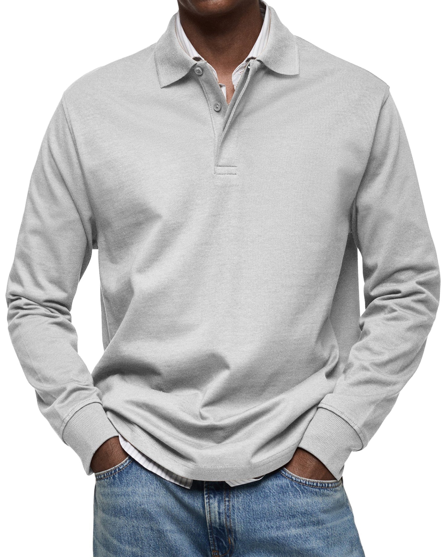 NEWPORT RESERVE | Poloshirt met lange mouwen