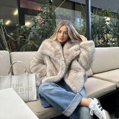 Mystique & Co™ Faux Fur Coat