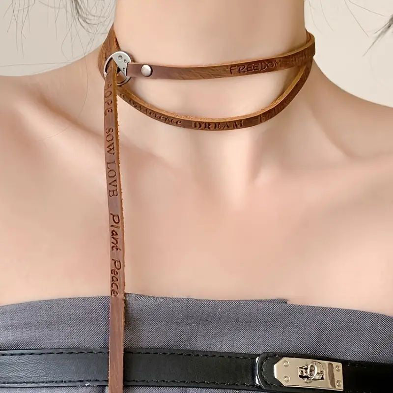 Vintage Lederen Armband