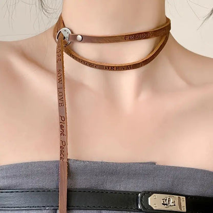Vintage Lederen Armband