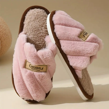 Sierlijke Faux Fur Slides