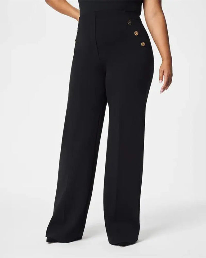 Monelle™ | Broek met wijde pijpen