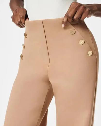 Monelle™ | Broek met wijde pijpen