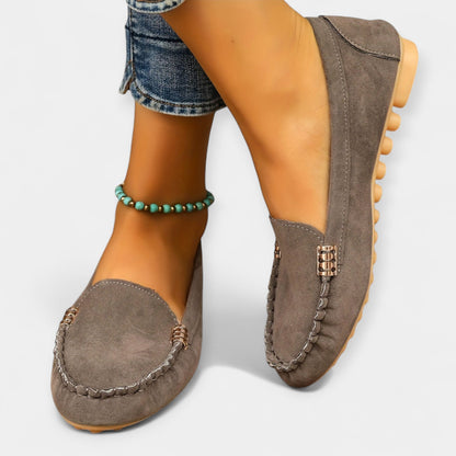 Loafers met metalen detail