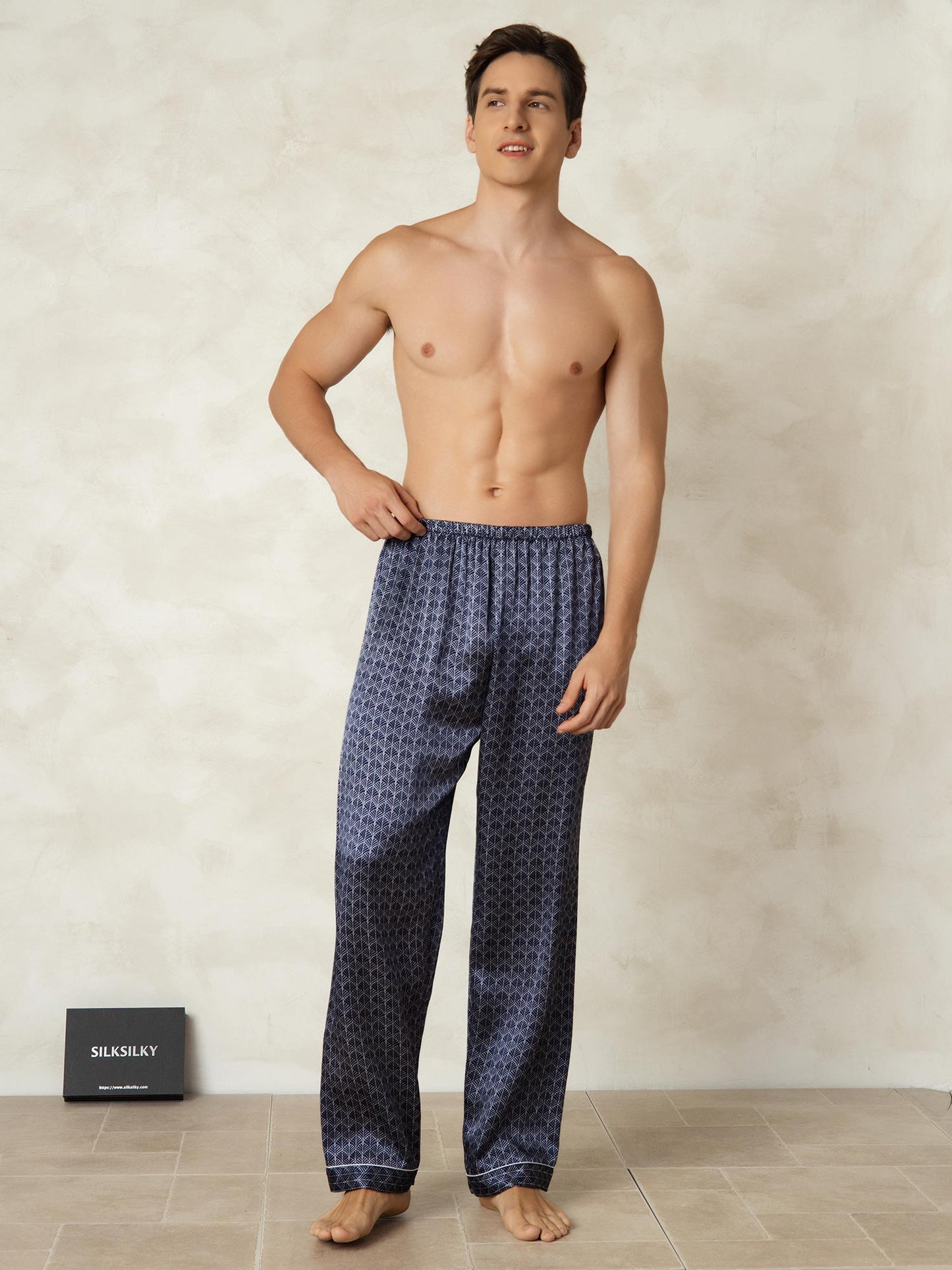 Pure Zijden Casual Broek