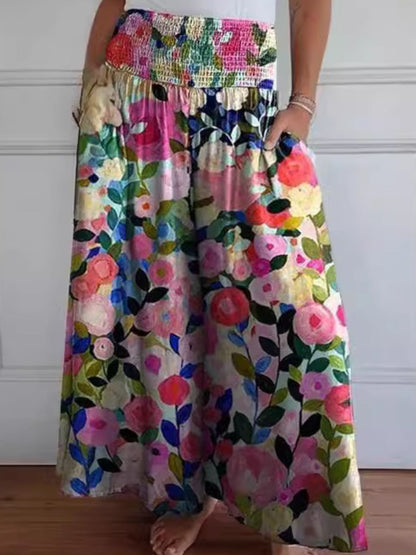 Marlene | Wijde katoenen broek voor de zomer