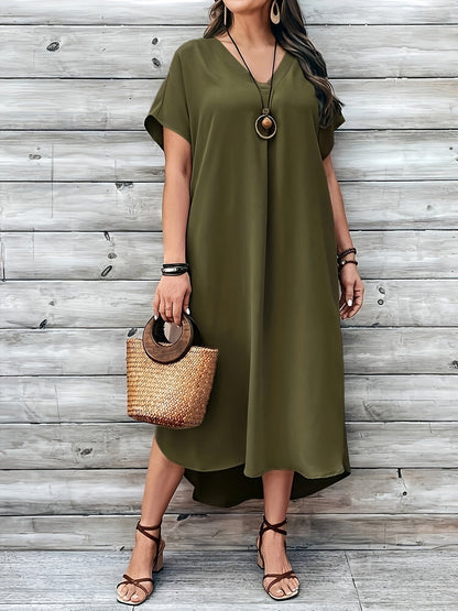 Emilia - Vloeiende Comfortjurk