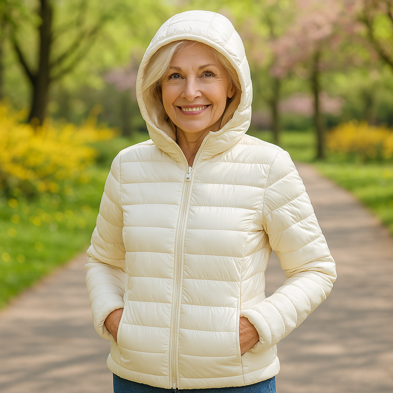 Metta Steppjacke | Weiß