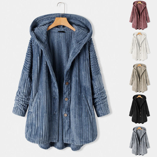 Manuela™ - Manteau d'hiver à revers