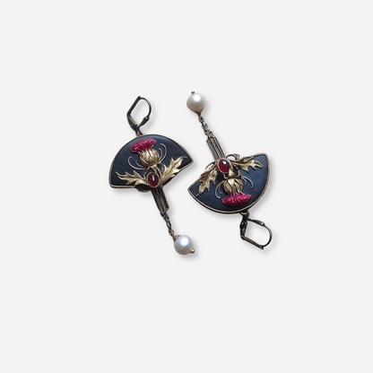 Élisa™ | Boho-oorbellen met parel