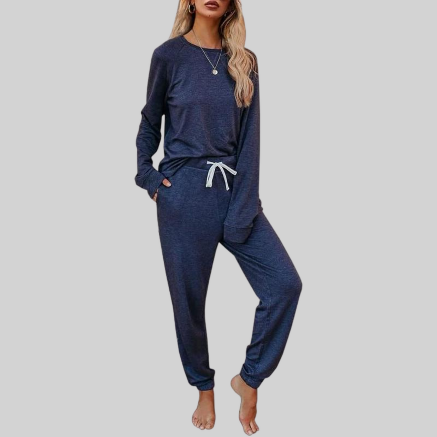 Jocelyn | Set van longsleeve en joggingbroek